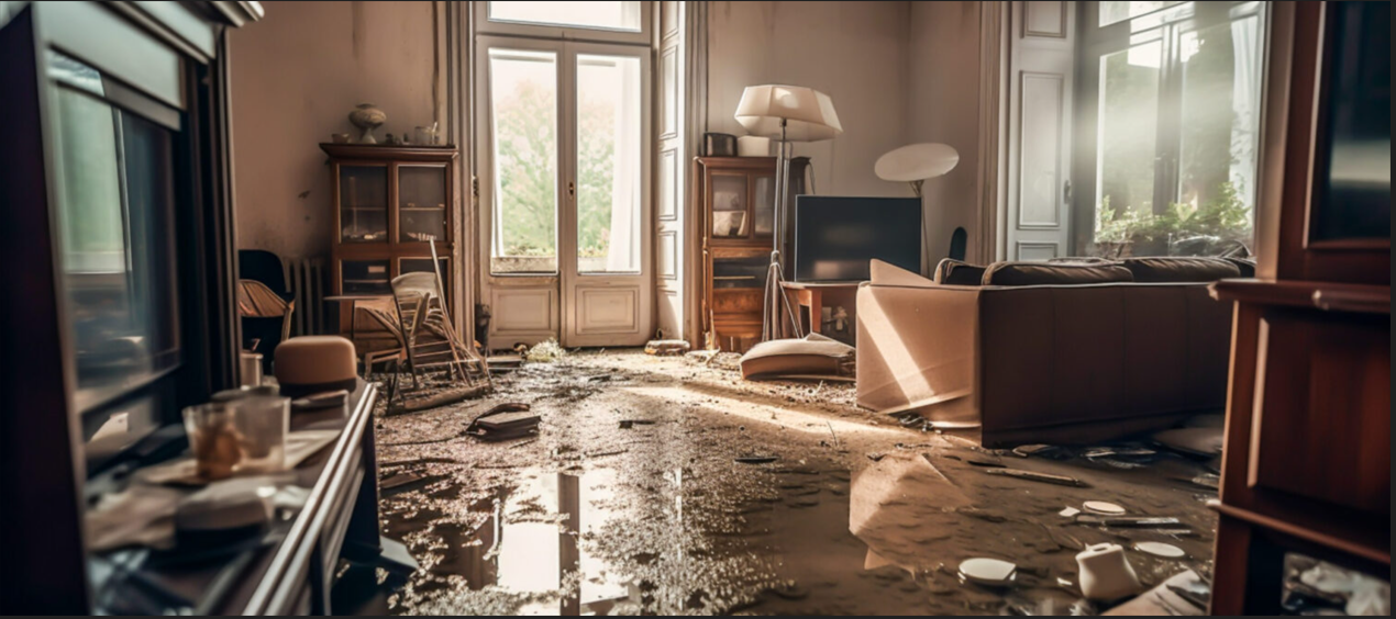 water damage restoration technician - smaller